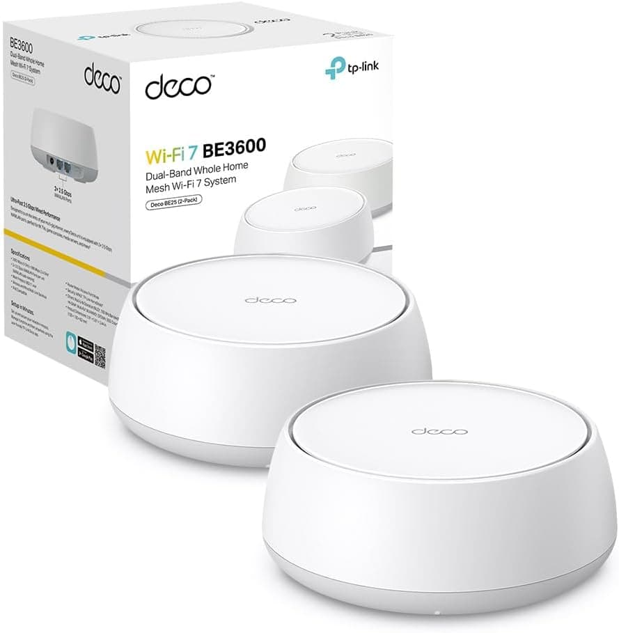 TP-Link Deco BE25 Wi-Fi 7 BE3600 - 2 Pack